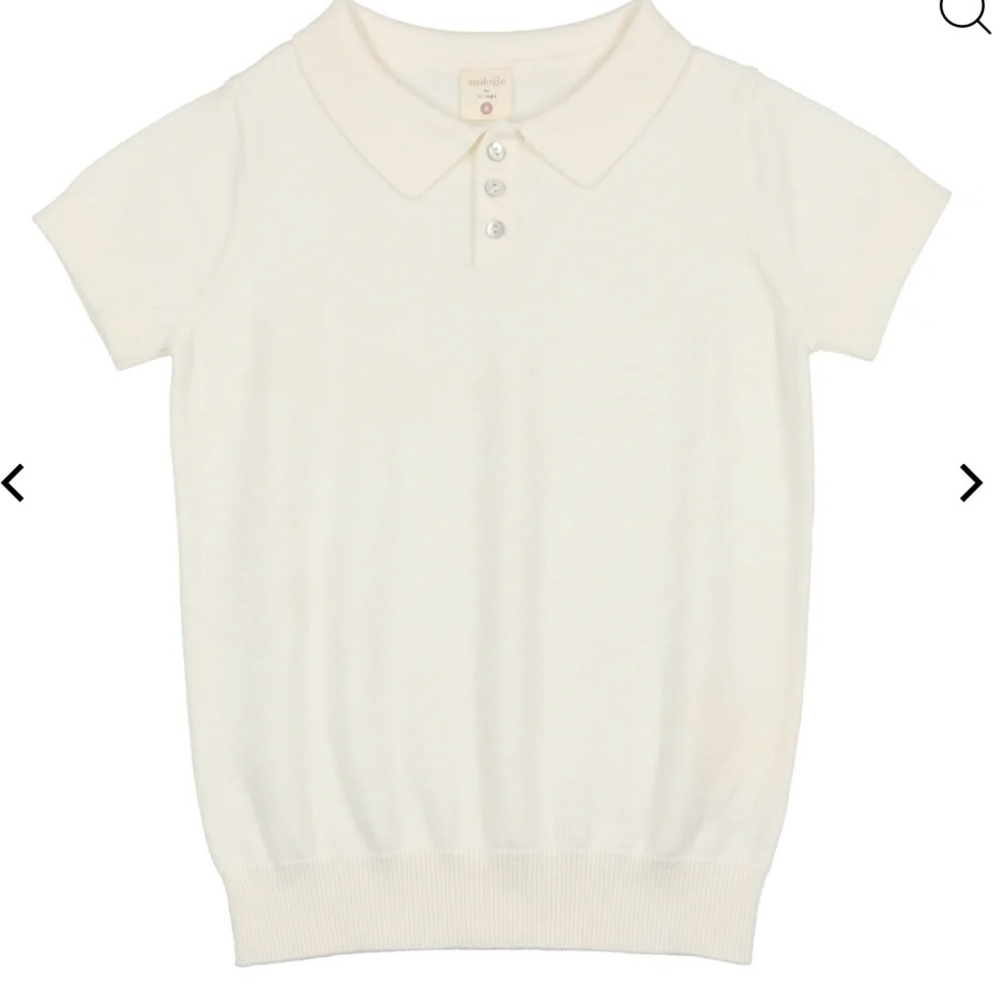 Analogie Knit Polo Short Sleeves